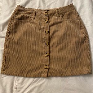 Ambiance Apparel Women’s Corduroy Skirt
